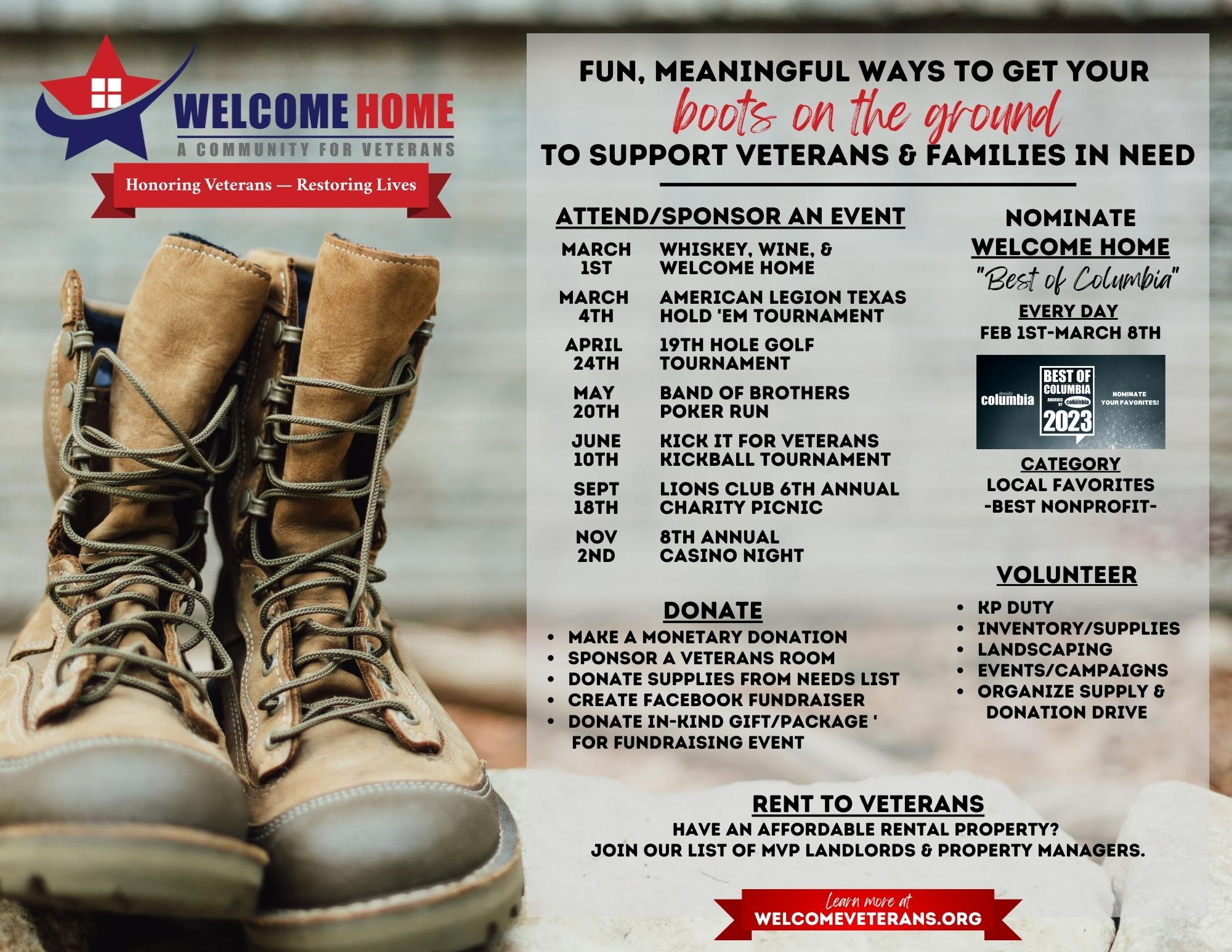 Welcome Home: A Community for Veterans